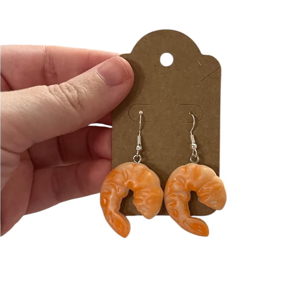 Shrimp Dangle Earrings